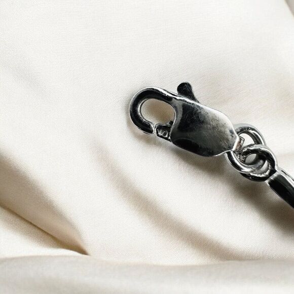 VINTAGE -10k Gold- Tanzanite & Diamond Bracelet - 7" -1CTTW- Tennis Style -3.5g - Picture 12 of 16